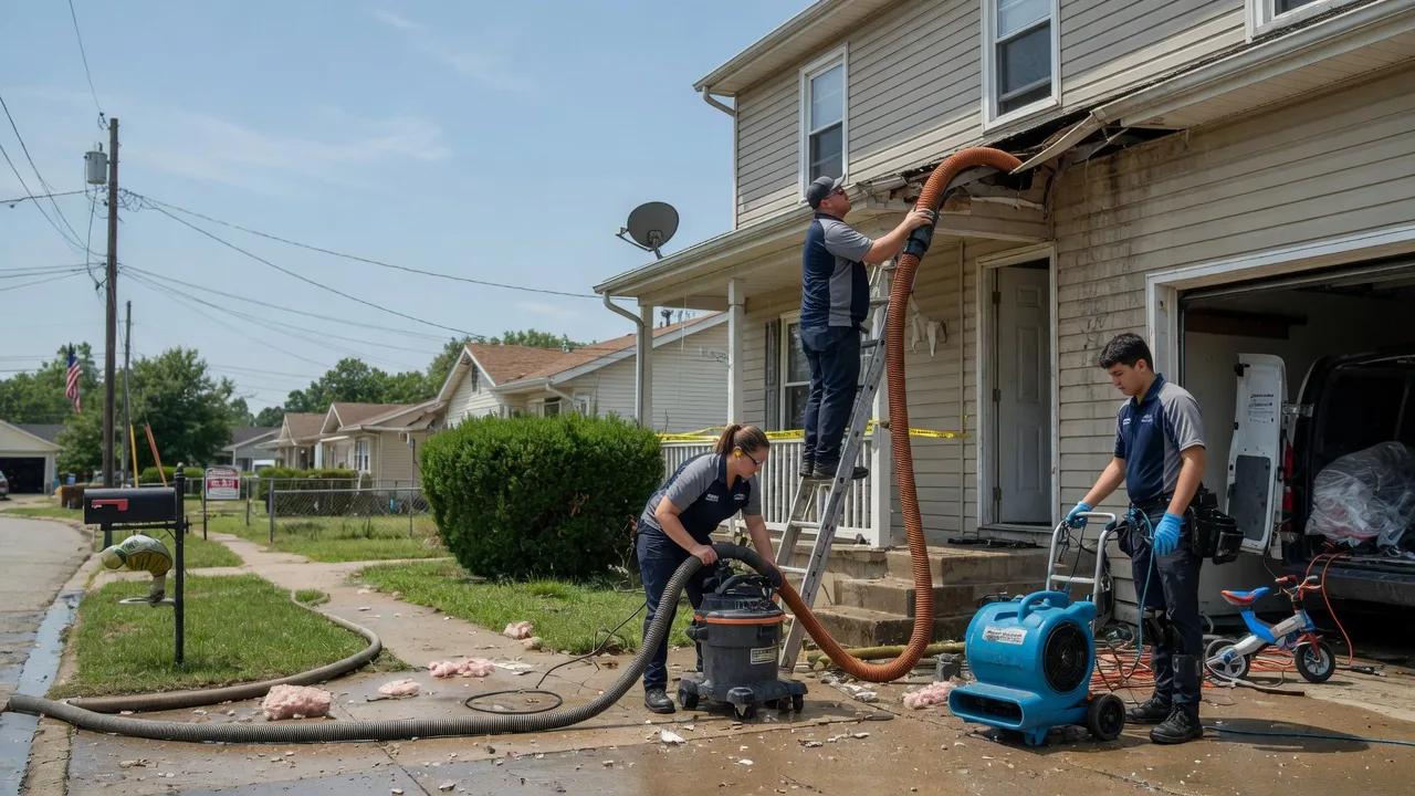 Water Damage Restoration in Franklin, NC near me